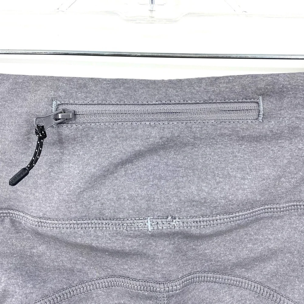 πSALEπ Lululemon Rare Gray Pace Rival Crop - Picture 7 of 10
